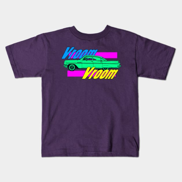 Vroom Vroom Kids T-Shirt by JimT